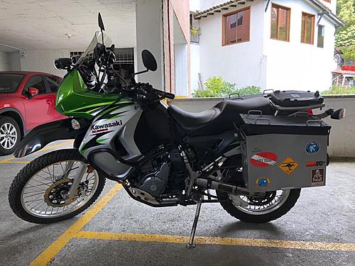 KLR 650 2008, for sale in Colombia.  Ready for long distance travel.-photo-2019-01-11-13