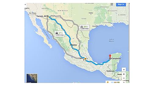 Tuoson, Arizona to Campece, Mexico-tucson-to-campeche.jpg