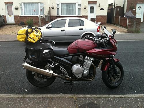 Soft bag or panniers? Best bag system for XT 600 E ? !-susan-bike.jpg