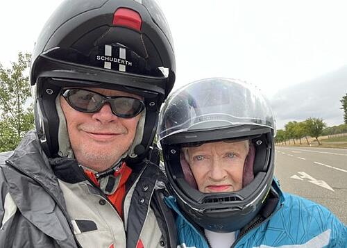 HU California Apr 18-21 2024-fredwalti-with-wife-helmets-550x393.jpg