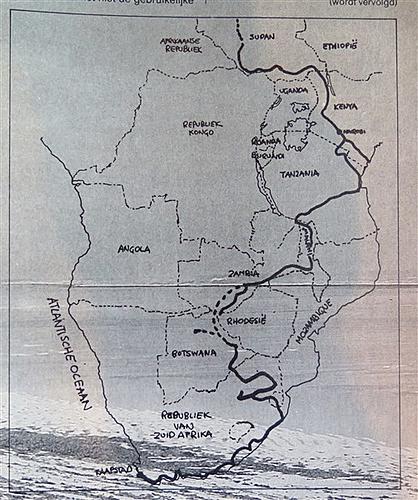 Entrants in The Great Around The World Adventure Rally Start Africa Stage-1979-tour-through-east-africa