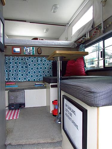 FOR SALE (USA): Phoenix PULSE Pop-Up Truck Camper-viewfrombackdoor.jpg