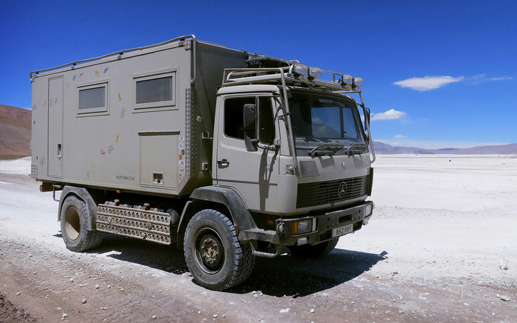 mercedes 4x4 camper for sale