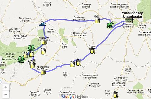 Motorcycle trip around central Mongolia - 1200km offroad on rented 150cc Chinese bike-route.jpg