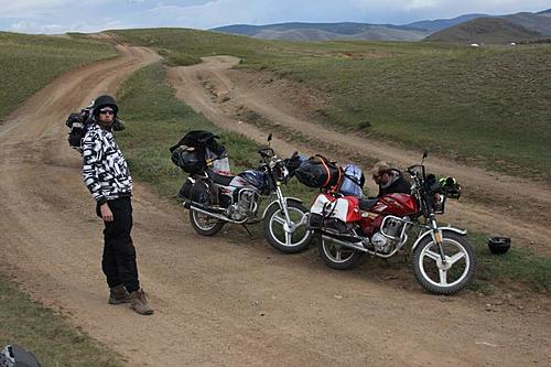 Motorcycle trip around central Mongolia - 1200km offroad on rented 150cc Chinese bike-32.jpg