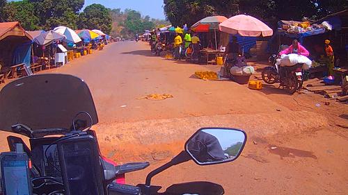 Motorcycle Overland 2023 UK to South Africa. West Coast Route-230405-guinea-border-heading-south
