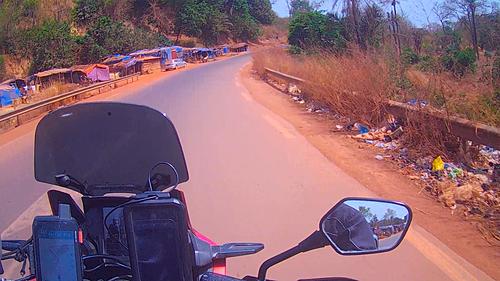 Motorcycle Overland 2023 UK to South Africa. West Coast Route-230405-guinea-border-heading-south