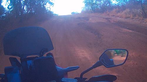 Motorcycle Overland 2023 UK to South Africa. West Coast Route-230405-guinea-border-heading-south