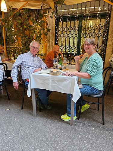 The Ride - Texas headed north and east, way east-dinning-at-table.jpg