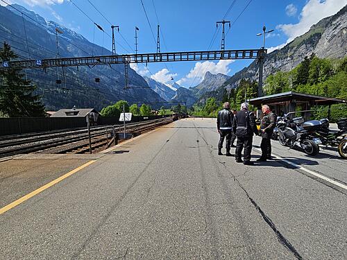 The Ride - Texas headed north and east, way east-bikes-waiting-on-train.jpg