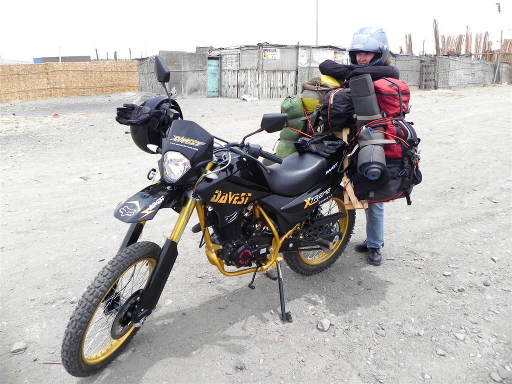 2 up on a Chinese 250 in South America Horizons Unlimited The HUBB