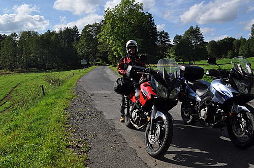 Eastern Europe on two V-Stroms-sept-10-road-prague-where