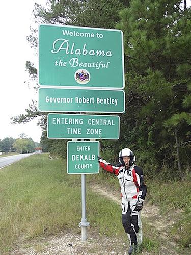 Finding Freedom...World Wide Ride-sara-alabama-sign.jpg