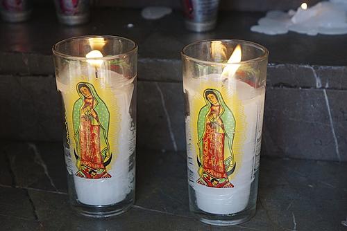 Finding Freedom...World Wide Ride-virgin-of-guadaloupe-candles.jpg