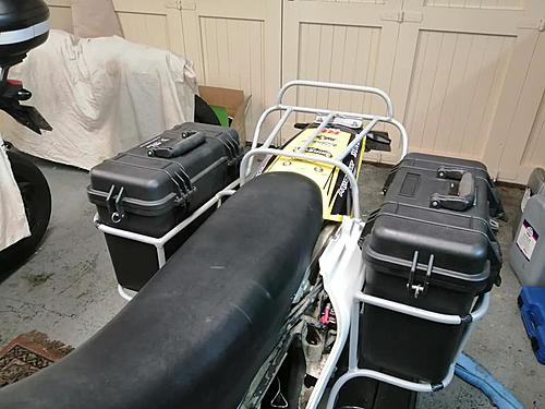 DRZ400 - Unique Pelican case luggage rack system. For Sale. U.K.-122931026_1487105008344192_7298005234791751039_n.jpg