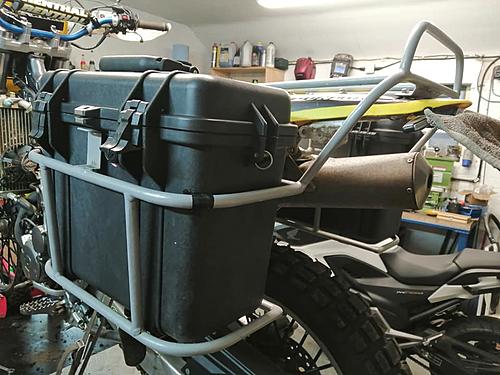 DRZ400 - Unique Pelican case luggage rack system. For Sale. U.K.-122983208_1487109728343720_9063761415386097313_n.jpg