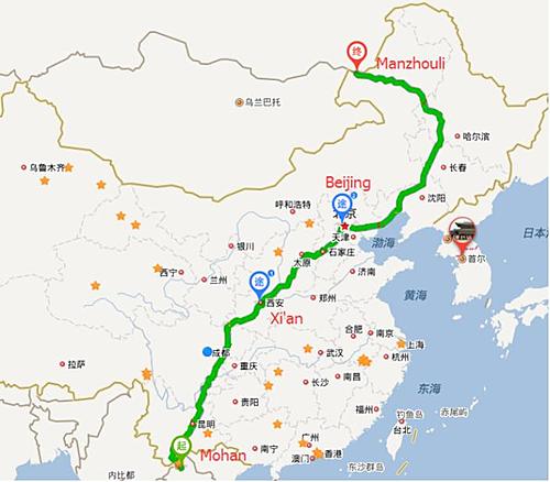 China Guide Share October 2016 - Laos to Russia-china-itin.jpg