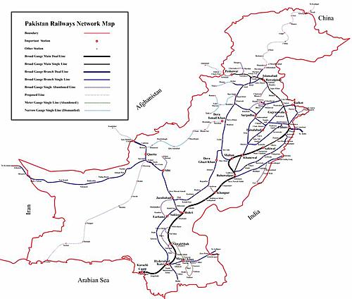 How to carry a bike from Iran to India?-pakistan_railways_map.jpg