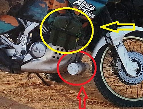 why i travel on Africa twin ?-tool-tube-and-jerry-cans.jpg