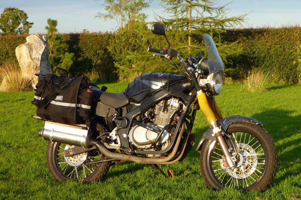 Suzuki GS500-based budget overlander - Horizons Unlimited - The HUBB