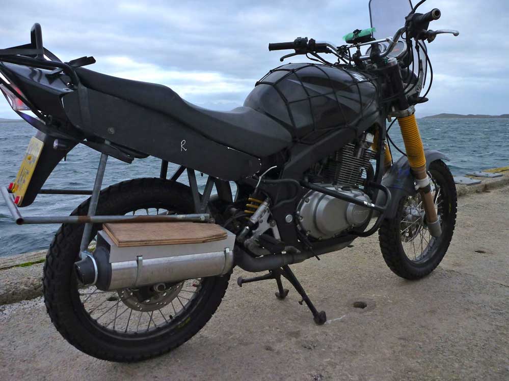 Suzuki GS500-based budget overlander - Horizons Unlimited - The HUBB