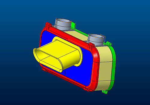 Raptor 660 carburetor + stock paper air filter in XT600-002.jpg