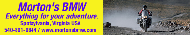 Mortons BMW, adventure touring specialists