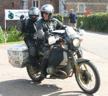 Heading for the rideout