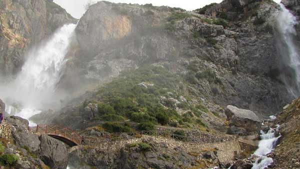 Twin Waterfalls, Greece