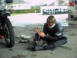 lapping in a new valve