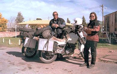 Tjeert Klerk and Ingeborg Wannags in South Africa.