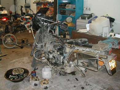 Not quite ready to ride!