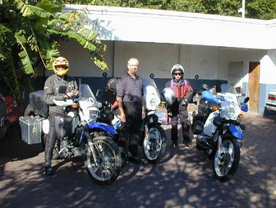 Bob west joined us to ride to Ushuaia.
