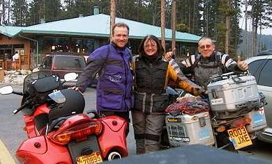 Jeff Anspach, Kevin and Julia Sanders.