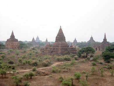 Began Temples as far as the eye can see.