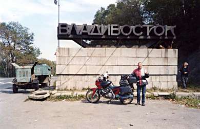 Mart Heijnens in Vladivostok.