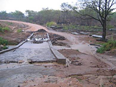 Gorongosa Road, Mozambique.