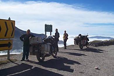 Above the clouds - Piedra Los Molina.