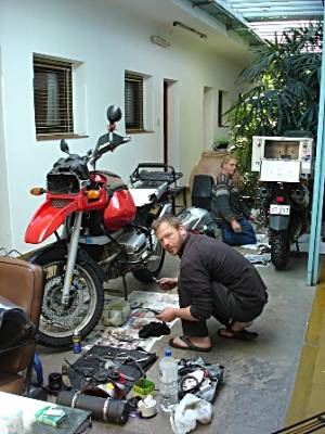 Hotel workshop.