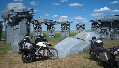 Carhenge, Nebraska.