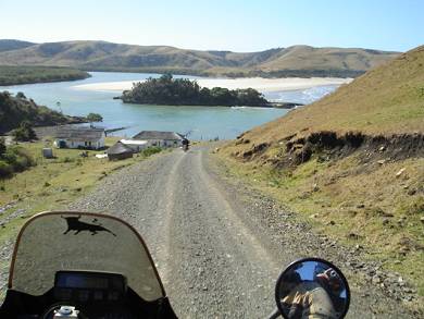 A pillion for a day exploring Coffee Bay, South Africa.