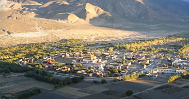 Samye Monastery is the first temple to be built in Tibet.