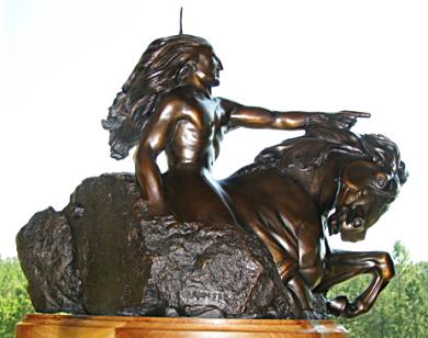 Crazy Horse Memorial, when it is finished.
