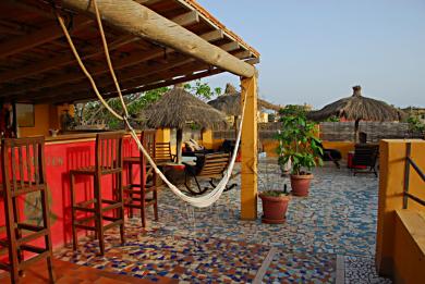 Titi Locozen Auberge rooftop.