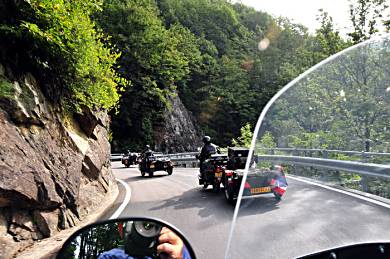 Our little train drove slowly down the mountain to extend the pleasure.