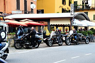 Ready to roll after a good lunch.