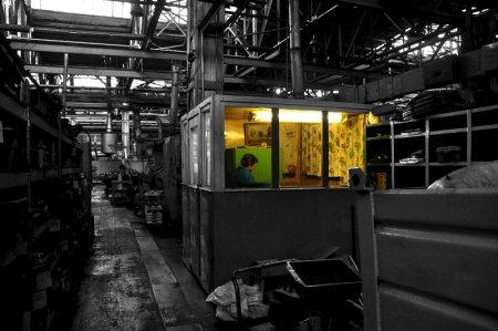 Ural factory in Irbit, Russia.
