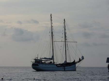 Stahlratte boat from Colombia to Panama.