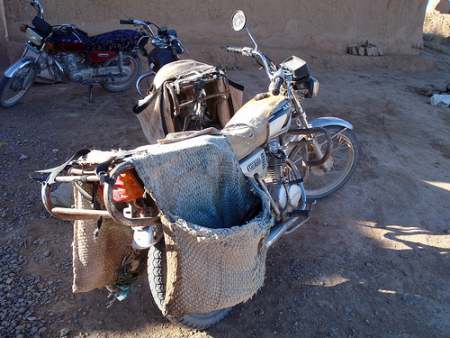 Iran panniers.