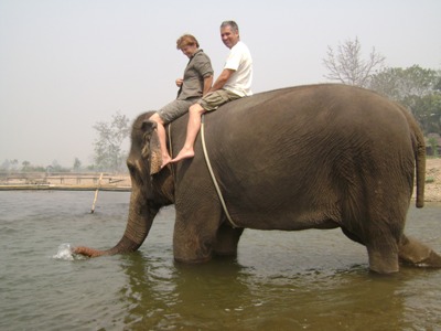 Elephant ride - part 1.